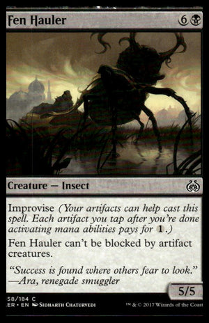 MTG: Fen Hauler Aether Revolt #58 Common