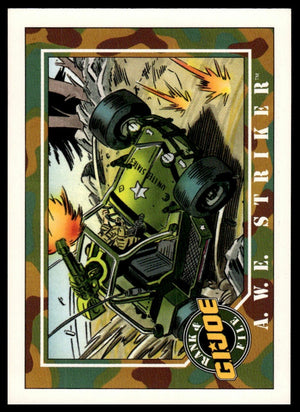 A.W.E. Striker 1991 Impel G.I. Joe #13 nonsport