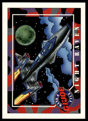Night Raven 1991 Impel G.I. Joe #14 nonsport