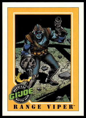 Range Viper 1991 Impel G.I. Joe #79 nonsport