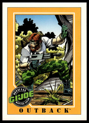 Outback 1991 Impel G.I. Joe #69 nonsport