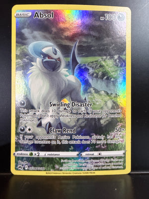 Pokemon: Crown Zenith Galarian Gallery :  Absol Ultra Rare Holofoil