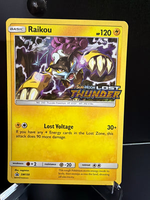 Pokemon: Sun & Moon - Promos - Raikou (Prerelease Staff) Holofoil