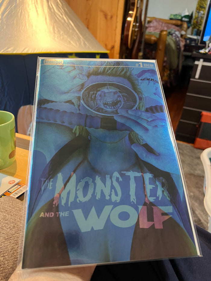 Mark Spears: The Monster and the Wolf  #1  Blind Bag -  JAWS / SHARK ATTACK FOIL A49