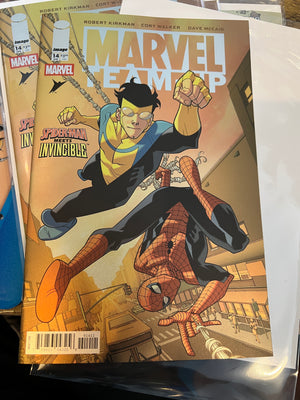 Marvel Team-Up #14 Invincible & Spider-Man (Battle Beast Blind Bag Foil)