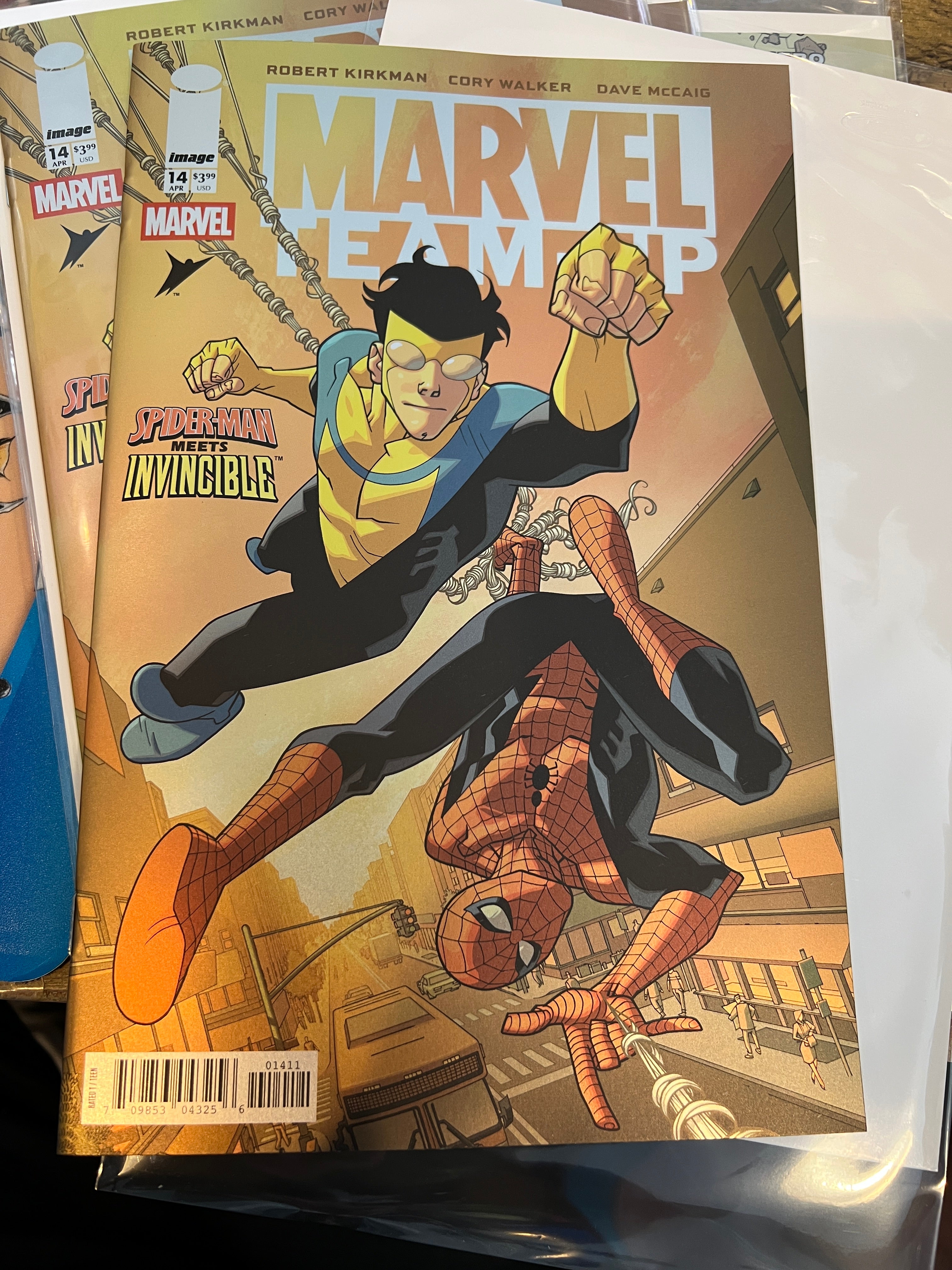 Marvel Team-Up #14 Invincible & Spider-Man (Battle Beast Blind Bag