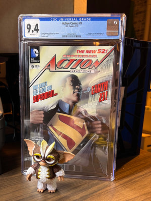 Action Comics #9 9.4 CGC 1st Appearance Calvin Ellis