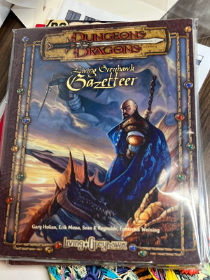 Dungeons & Dragons RPG Living Greyhawk Gazetteer 3rd Ed TP