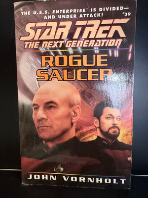 Star Trek The Next Generation : Rogue Saucer (#39) Paperback - John Vornholt