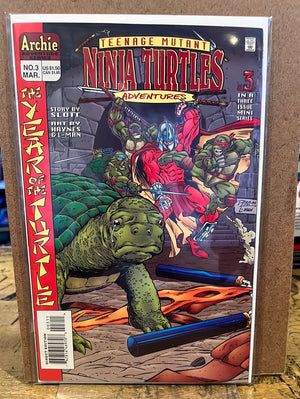 Teenage Mutant Ninja Turtles Adventures Year of Turtle #3 (1996 Archie)