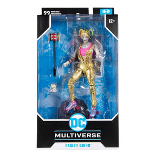 McFarlane Toys - DC Multiverse 7 Inch Action Figure - Birds of Prey Harley Quinn - Gold