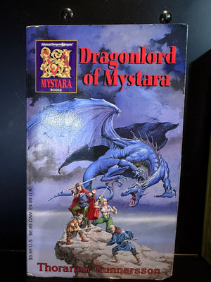 Advanced Dungeons & Dragons Mystara Books - Dragonlord of Mystara TSR Paperback