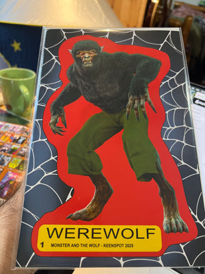 Mark Spears: The Monster and the Wolf  #1  Blind Bag - WEREWOLF STICKER VARIANT A07