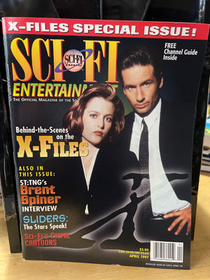 Sci-Fi Entertainment (Sci-Fi Channel Magazine) April, 1997 X-Files