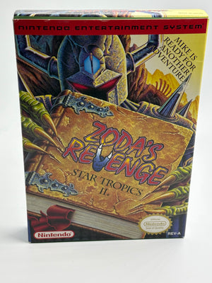 Nintendo NES : Zoda's Revenge : Star Tropics II (No Cartridge) Box & Inserts Only
