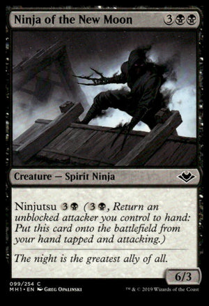 MTG: Ninja of the New Moon Modern Horizons #99 Common