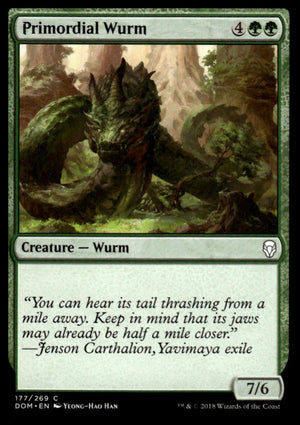 MTG: Primordial Wurm Dominaria #177 Common