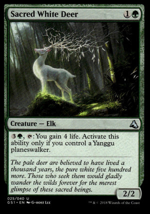 MTG: Sacred White Deer Global Series Jiang Yanggu & Mu Yanling #25 Uncommon