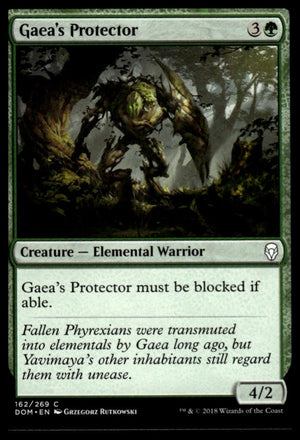 MTG: Gaea's Protector Dominaria #162 Common