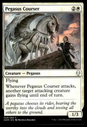 MTG: Pegasus Courser Dominaria #29 Common