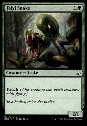 MTG: Feiyi Snake Global Series Jiang Yanggu & Mu Yanling #24 Common