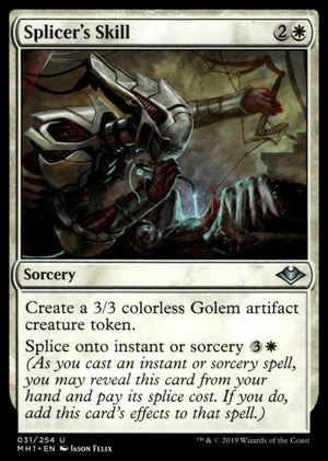 MTG: Splicer's Skill Modern Horizons #31 Uncommon