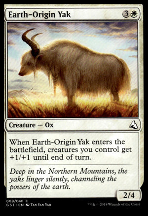 MTG: Earth-Origin Yak Global Series Jiang Yanggu & Mu Yanling #9 Common