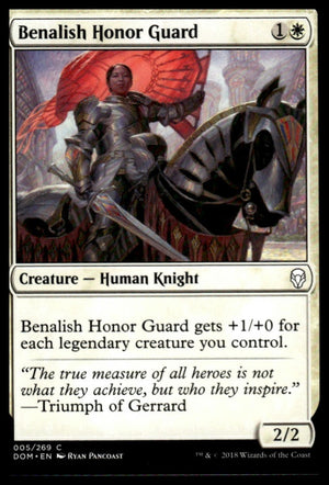 MTG: Benalish Honor Guard Dominaria #5 Common