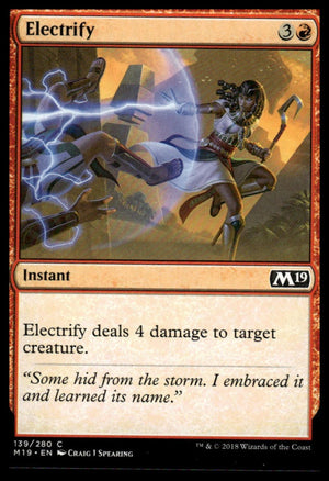 MTG: Electrify Core Set 2019 #139 Common