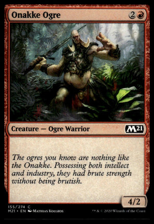 MTG: Onakke Ogre Core Set 2019 #153 Common