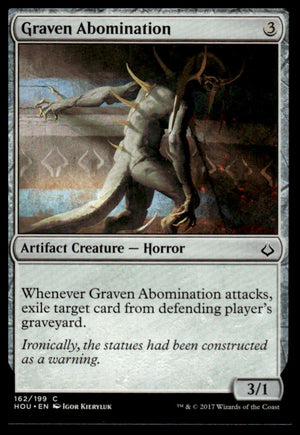 Graven Abomination Hour of Devastation #162 Common tcg