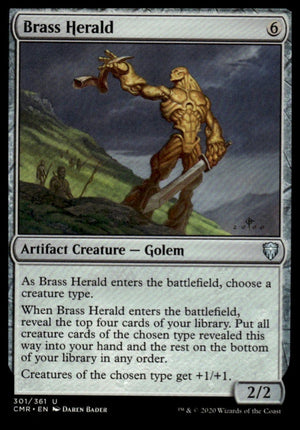 Brass Herald 8th Edition #293 Rare tcg