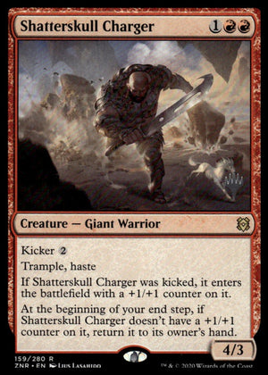 Shatterskull Charger Zendikar Rising #159 Rare tcg