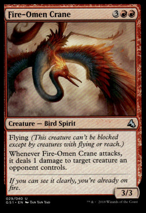 Fire-Omen Crane Global Series Jiang Yanggu & Mu Yanling #29 Uncommon tcg