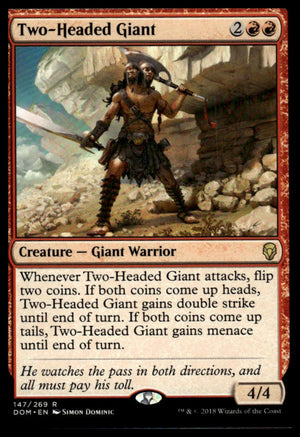 Two-Headed Giant Dominaria #147 Rare tcg
