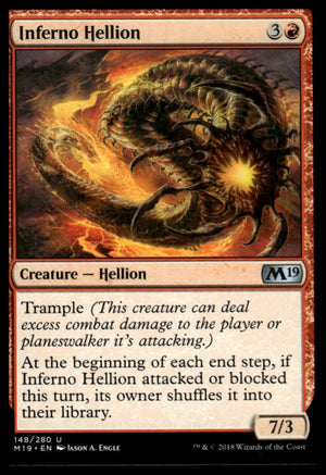 Inferno Hellion Core Set 2019 #148 Uncommon tcg