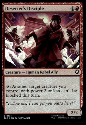 MTG: Deserter's Disciple Avatar: The Last Airbender #131 Common tcg