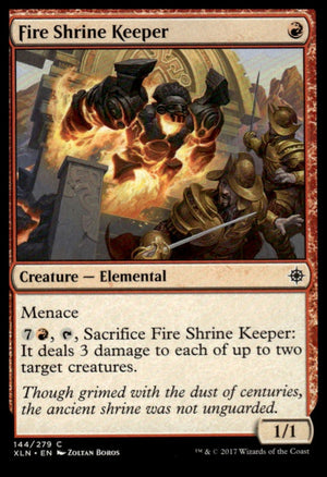 Fire Shrine Keeper Ixalan #144 Common tcg