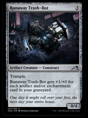 Runaway Trash-Bot Kamigawa: Neon Dynasty #257 Uncommon tcg