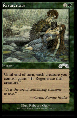 MTG: Resuscitate Exodus #121 Uncommon