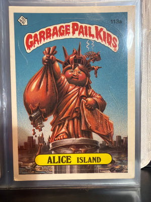 Garbage Pail Kids: 113b Liberty Libby