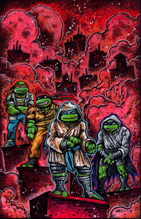 Teenage Mutant Ninja Turtles #10 (2025) Variant RI (10) (Eastman Full Art)