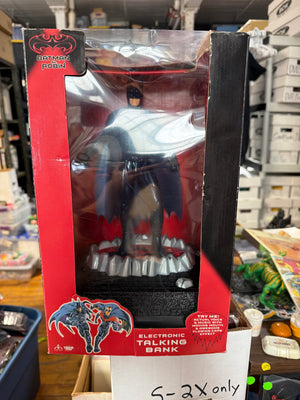 Batman & Robin : Electronic Talking Bank New in Box (Working) Removed from Box For Testing