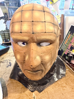 Hellraiser: Pinhead Mask (No Pins) Signed by Doug Bradley, Ashley Laurence and Pete Atkins (Director / Writer Part 3)
