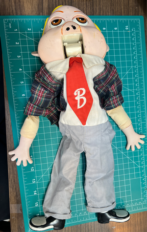 Vintage Pee Wee Herman Billy Baloney Ventriloquist Doll