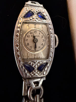 1930 Bulovia "Miss America" Watch Art Deco 15-Jewel Swiss Movement WORKING