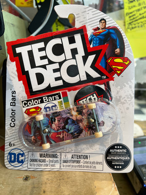 Tech Deck : Color Bars - Superman / Wonder Woman (Fingerboard)
