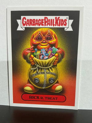 Garbage Pail Kids : Revenge of the Horror-ible (2019 Series) - Modern Horror Sticker 14a Rick R Treat