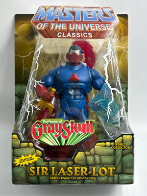 Masters of the Universe MOTU Classics: Sir Laser Lot (MIB) W/ Mailer