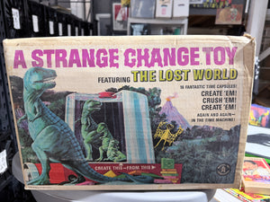 A Strange Change Toy Featuring The Lost World : Mattel Vintage 1967 MIB